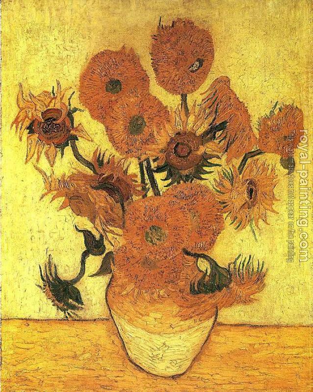 Vincent Van Gogh : The Sunflowers III